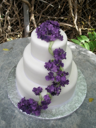 hydrangeas Sugar flowers sedona Wedding cakes com